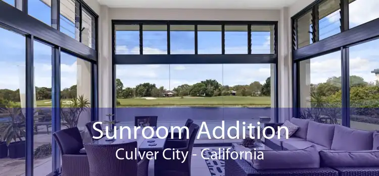 Sunroom Addition Culver City - California