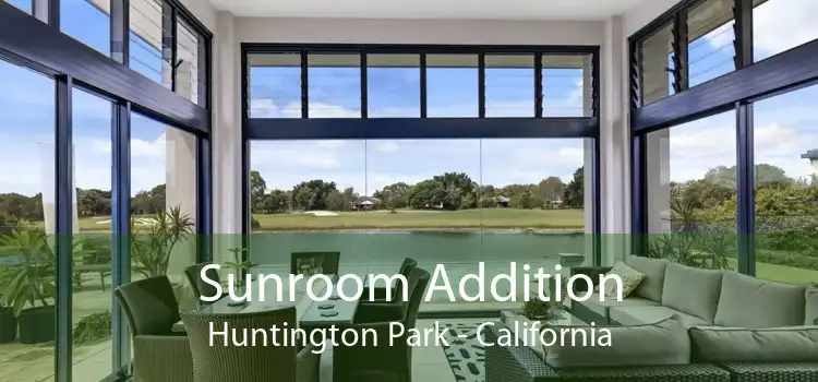 Sunroom Addition Huntington Park - California