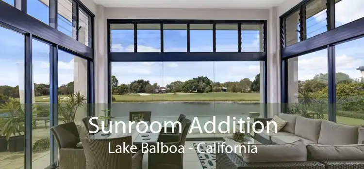 Sunroom Addition Lake Balboa - California