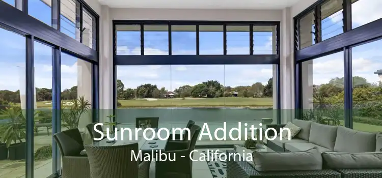 Sunroom Addition Malibu - California