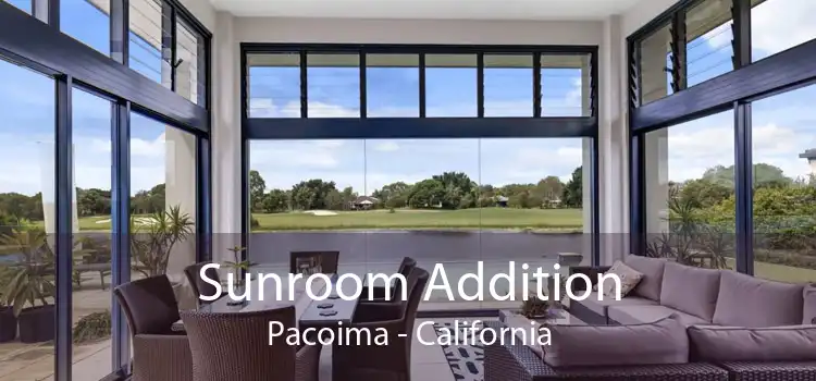 Sunroom Addition Pacoima - California