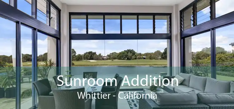 Sunroom Addition Whittier - California